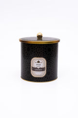 Trellis Desenli Erzak Saklama Kabı - Metal Saklama Kabı 17,5 Cm X 18 Cm Er147-v2