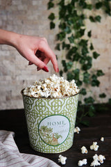 Metal Popcorn Kutusu - Patlamış Mısır Kovası 13.5 Cm, Forrest Er149-8i