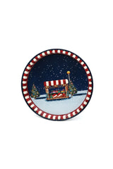 Yılbaşı Temalı Metal Tepsi, 31.5 Cm Ee197-6r