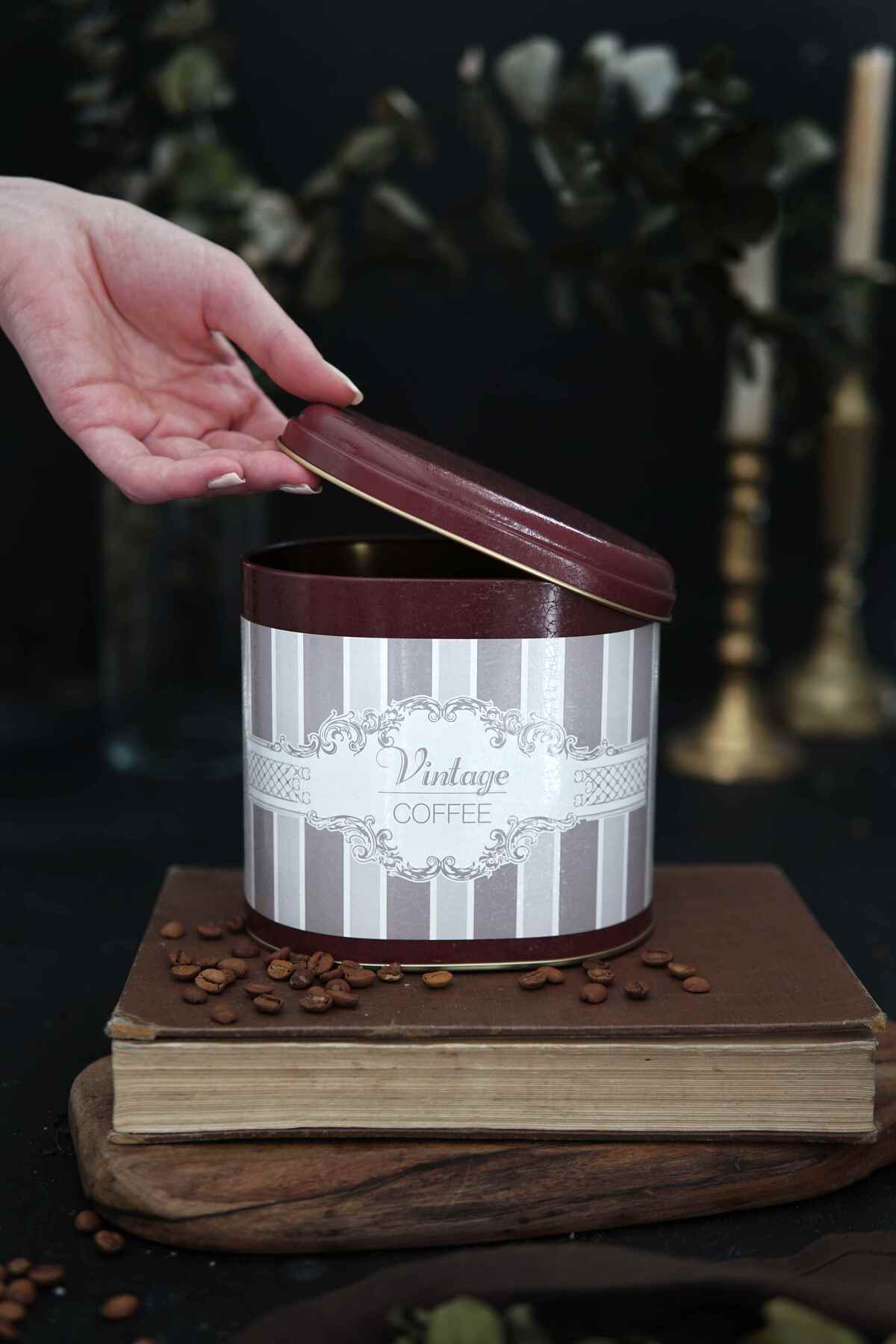 Evle Oval Küçük Kutu, 140x120x130 mm, 1,4 lt