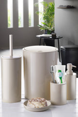 Flores 5'li Banyo Seti - Bej