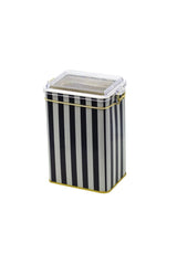 Evle Dikdörtgen Metal Kutu, 75x100x150 mm, Şeffaf Kilitli Kapak, 1 lt, Liquid Purple