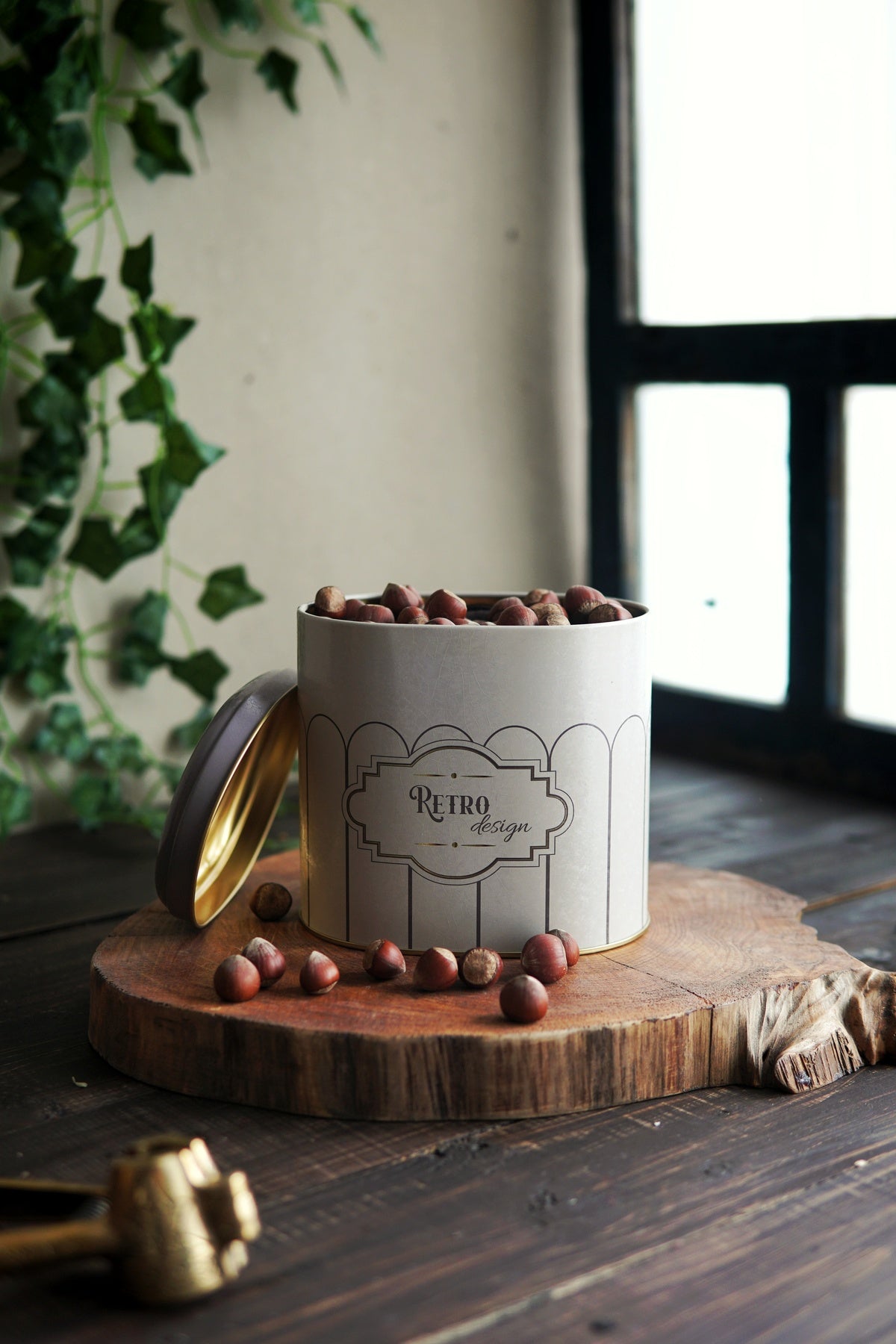 Evle Oval Küçük Kutu, 140x120x130 mm, 1,4 lt