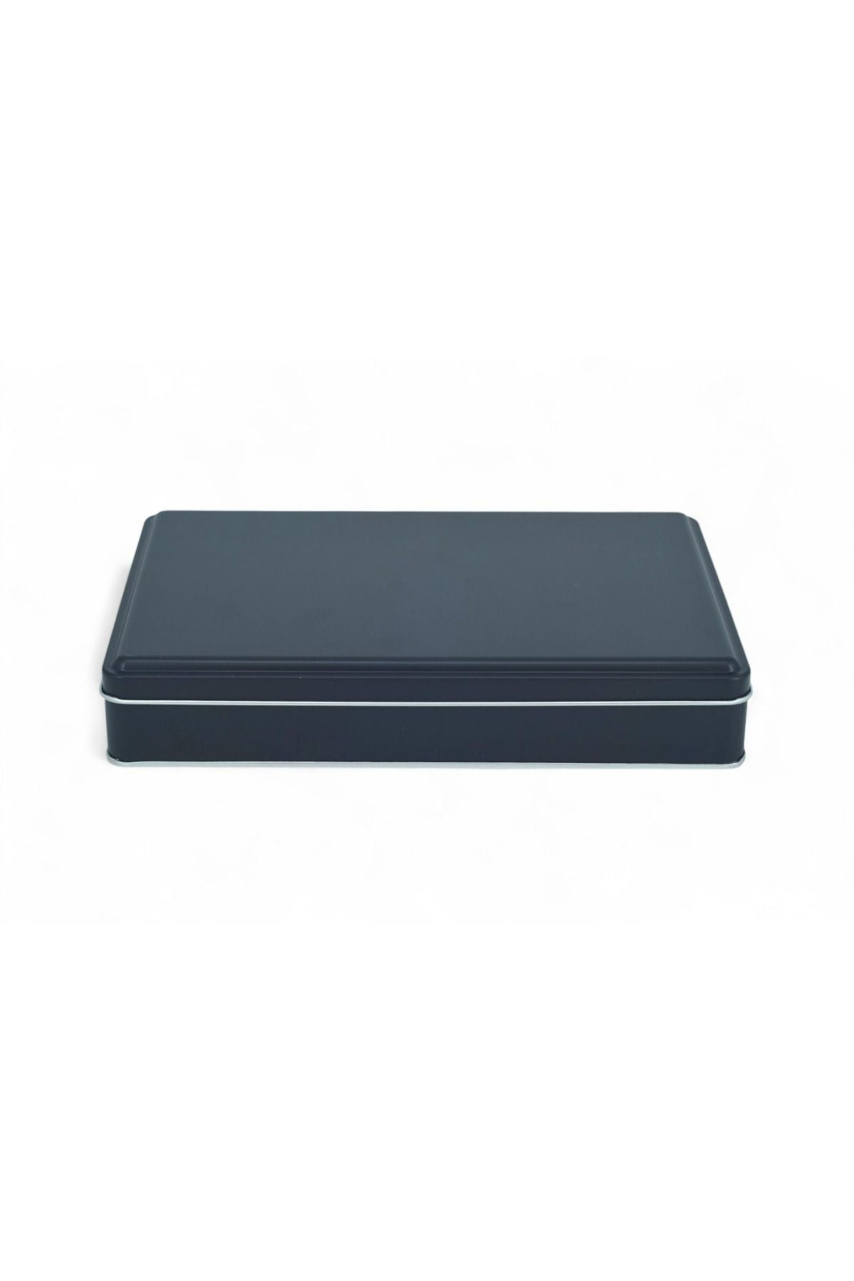 170x260x47 mm Metal Kapaklı Baskısız Metal Kutu, Mat Siyah, 42 Adet