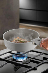 Midas Gri 9 Parça Ayrılabilen Saplı Iç Içe Geçebilen Indüksiyonlu Tencere Tava Seti