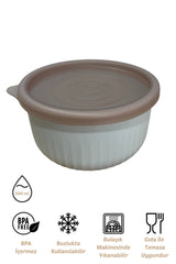 x VipAhmet Vakumlu Saklama Kabı, 0,50 lt, Kumsal
