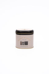 Er004-7f Azura Coffee Desenli Oval Metal Saklama Kabı 11x15 Cm