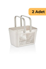 Çift Kulplu Çok Amaçlı Sepet, 2'li Set