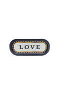Evle Ee168-1e Mosaic Love Desenli Oval Tepsi 16x35 Cm