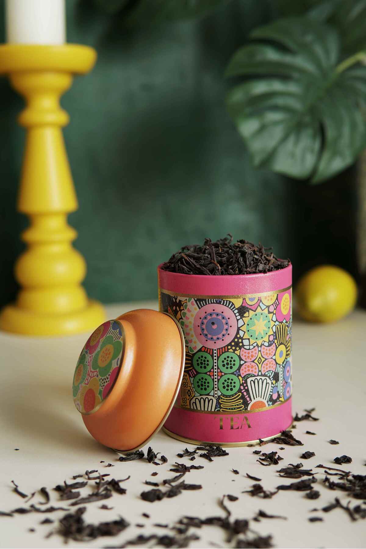 Yuvarlak Metal Saklama Kabı, Ø 9 x 11 cm, Kubbe Kapak, 0,6 lt