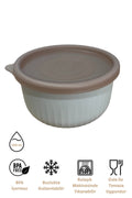 Evle x VipAhmet Vakumlu Saklama Kabı, 0,50 lt, Kumsal