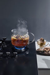 Borosilikat Cam Yoğurt Süzme Kabı, Peynir Yapma Aparatı, 2.2 Litre