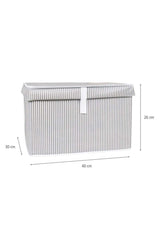 Çok Amaçlı Kutu - Mini Gri, 40 x 30 x 26 cm