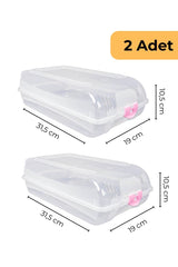 Ayakkabı Koruma Kutusu, 2'li Set