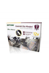 Sırtlı Dijital Kumandalı Oto Isıtıcı Elektrikli Otomobil Minderi Electric Heating Pad