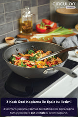 WOK Tava 34 CM