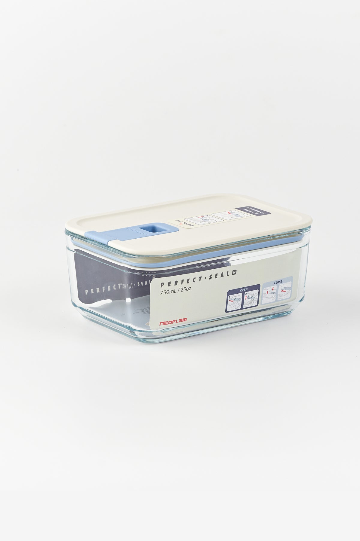 Neoflam Perfect Seal Cam Saklama Kabı 500Ml