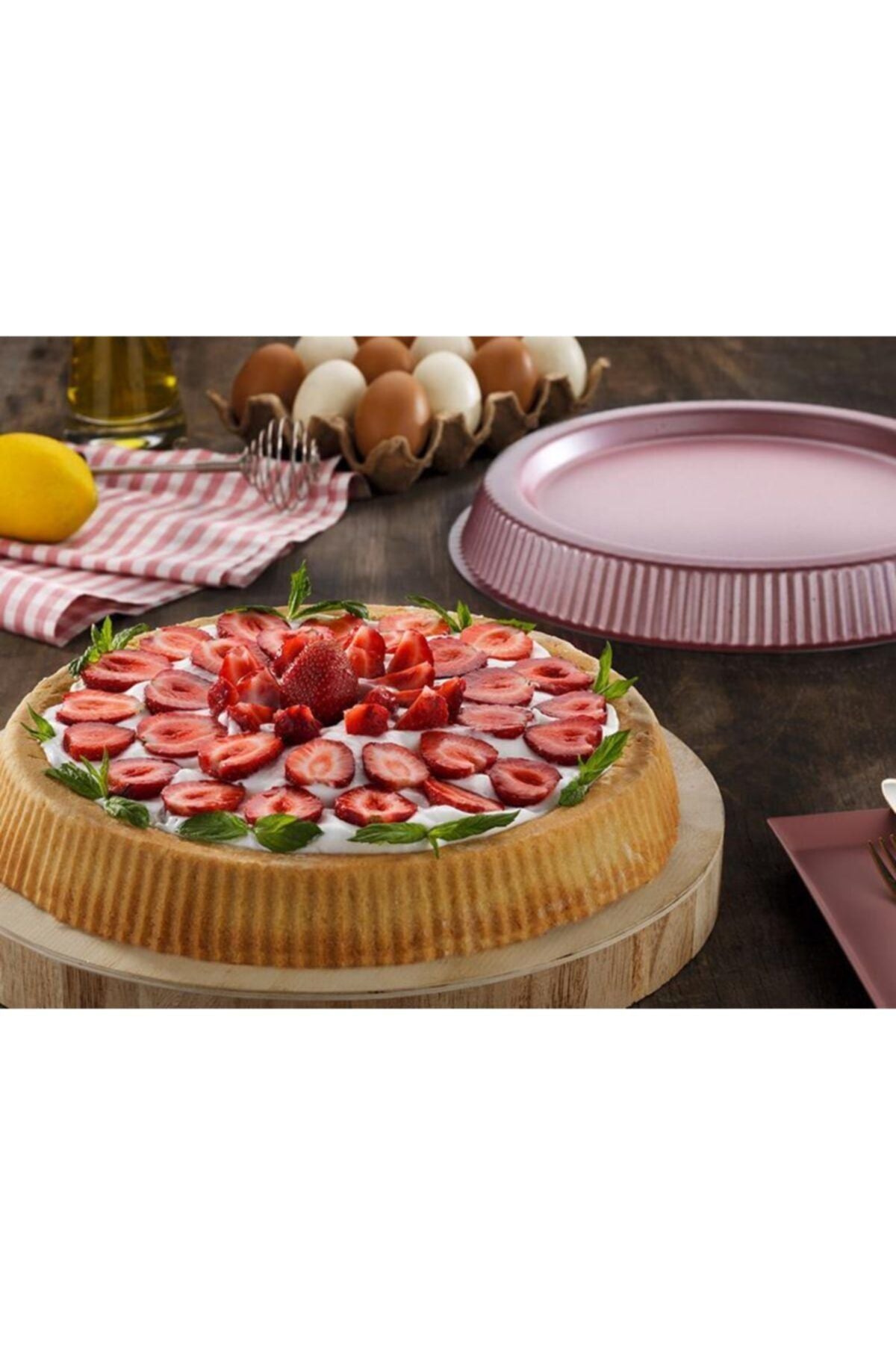 Brioni Ecograneed Granit Tart Kalıbı - 30 Cm