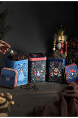 Erb25u8 Kare Metal Saklama Kabı 87x87x125 3 Lü Set Tales