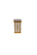 Evle Er053-1f Circus Cream Desenli Dikdörtgen Metal Saklama Kabı 8x10 Cm