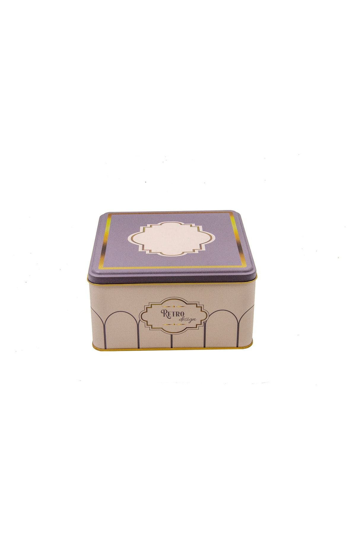 Evle Kare Kutu, 198x198x100 mm, 3,7 lt, Bird Cage Gold