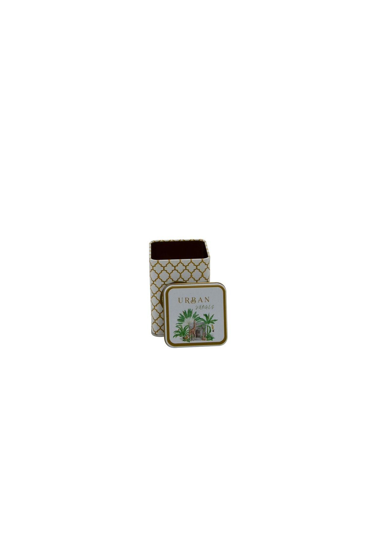 Evle Kare Kutu, 75x75x102 mm, 0,5 lt, Mosaic Love