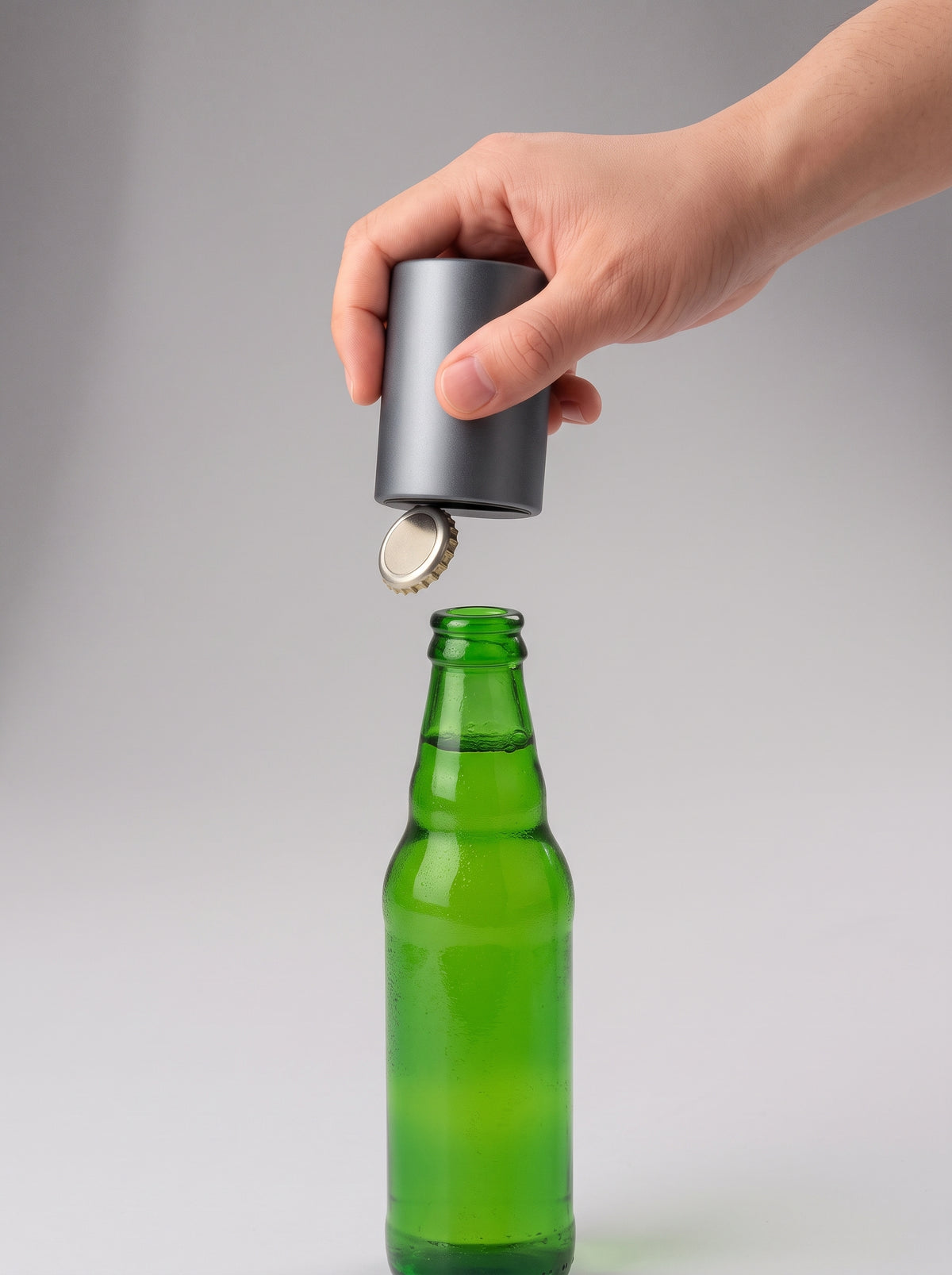 Evle Mıknatıslı Bas Çek Otomatik Şişe Açacağı Pratik Otomatik Profesyonel Kola Soda Şişe Açacağı
