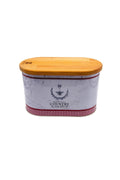 Evle Oval Ekmek Kutusu, Ahşap Kapak, 10,4 lt, Country Bakery
