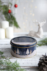 3 lü Yılbaşı Set, 158x158x80, Ø140x70 mm, Ø315 Tepsi, Night Deer