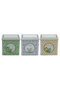 Evle Dikdörtgen Saklama Kabı 80x120 3 lü Set, Forrest