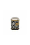 Evle Yuvarlak Kutu, Ø105x130 mm, Şeffaf Kilitli Kapak, 1 lt, Checkers Black_Swt Home