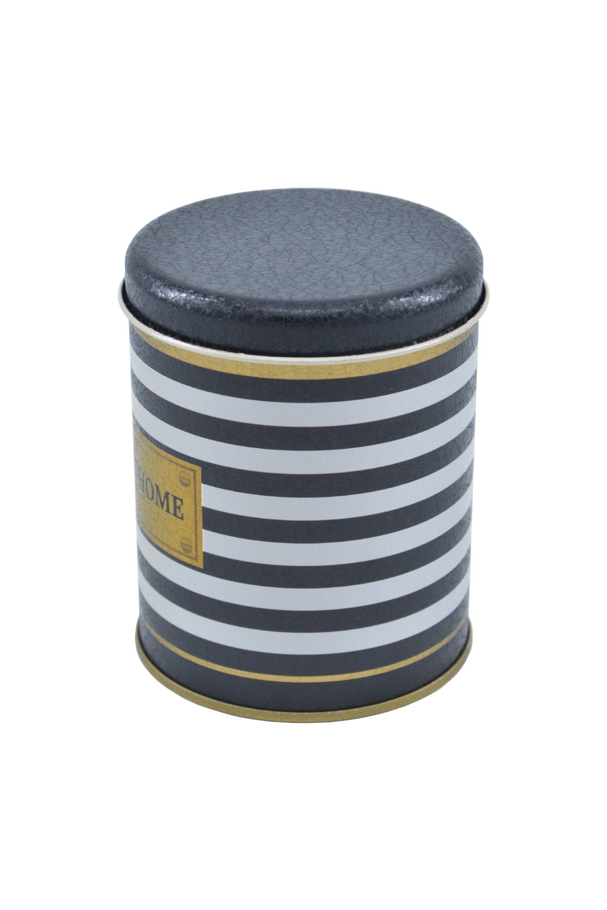 Evle Yuvarlak Kutu, Ø90x110 mm, 0,6 lt, Checkers Blue_Swt Home