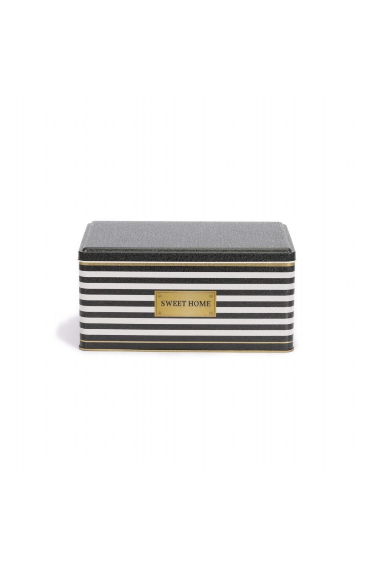 Evle Dikdörtgen Kutu, 170x260x120 mm, 5,1 lt, Checkers Black_Swt Home