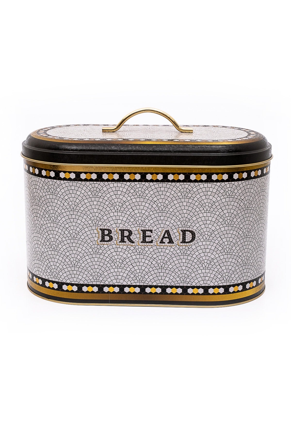 Evle Oval Ekmek Kutusu, 10,4 lt, Retro Bakery