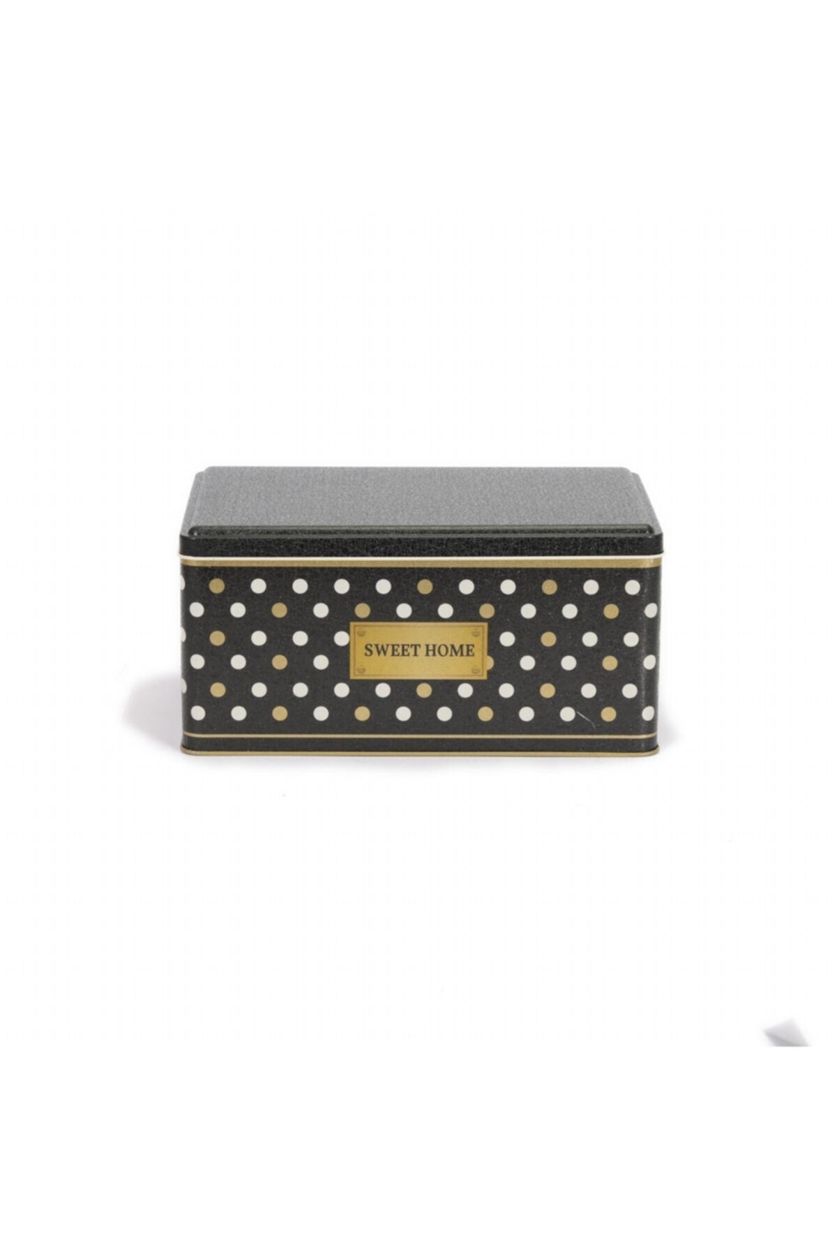 Evle Dikdörtgen Kutu, 170x260x120 mm, 5,1 lt, Checkers Black_Swt Home