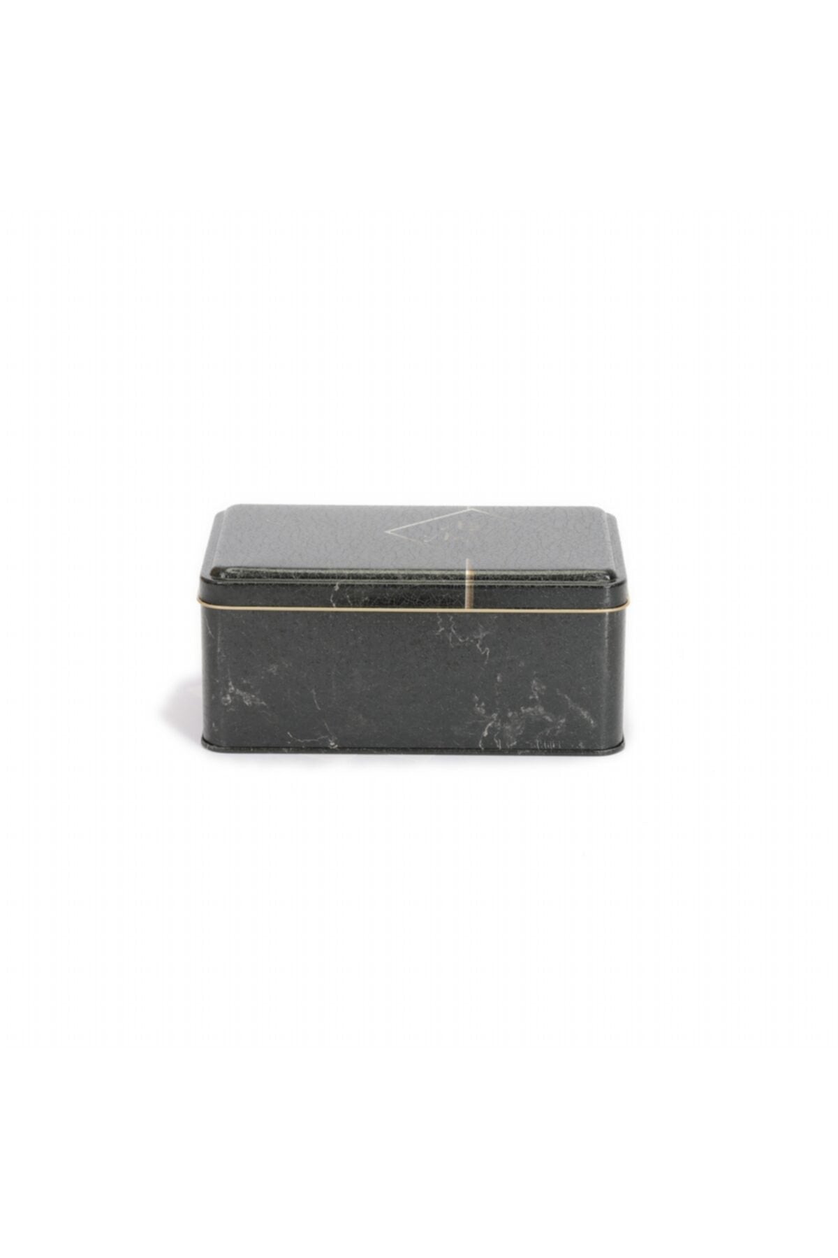 Evle Dikdörtgen Kutu, 115x190x80 mm, 1,6 lt, Checkers Black_Swt Home