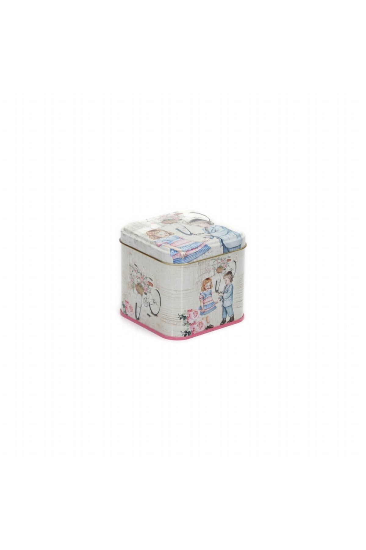Evle Kare Kutu, 90x90x80 mm, 0,6 lt, SN_Dark Blue New Year