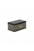 Evle Dikdörtgen Kutu, 115x190x80 mm, 1,6 lt, Checkers Black_Swt Home