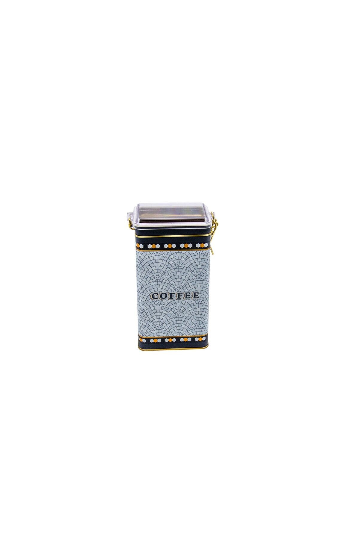 Evle Er053-1f Circus Cream Desenli Dikdörtgen Metal Saklama Kabı 8x10 Cm