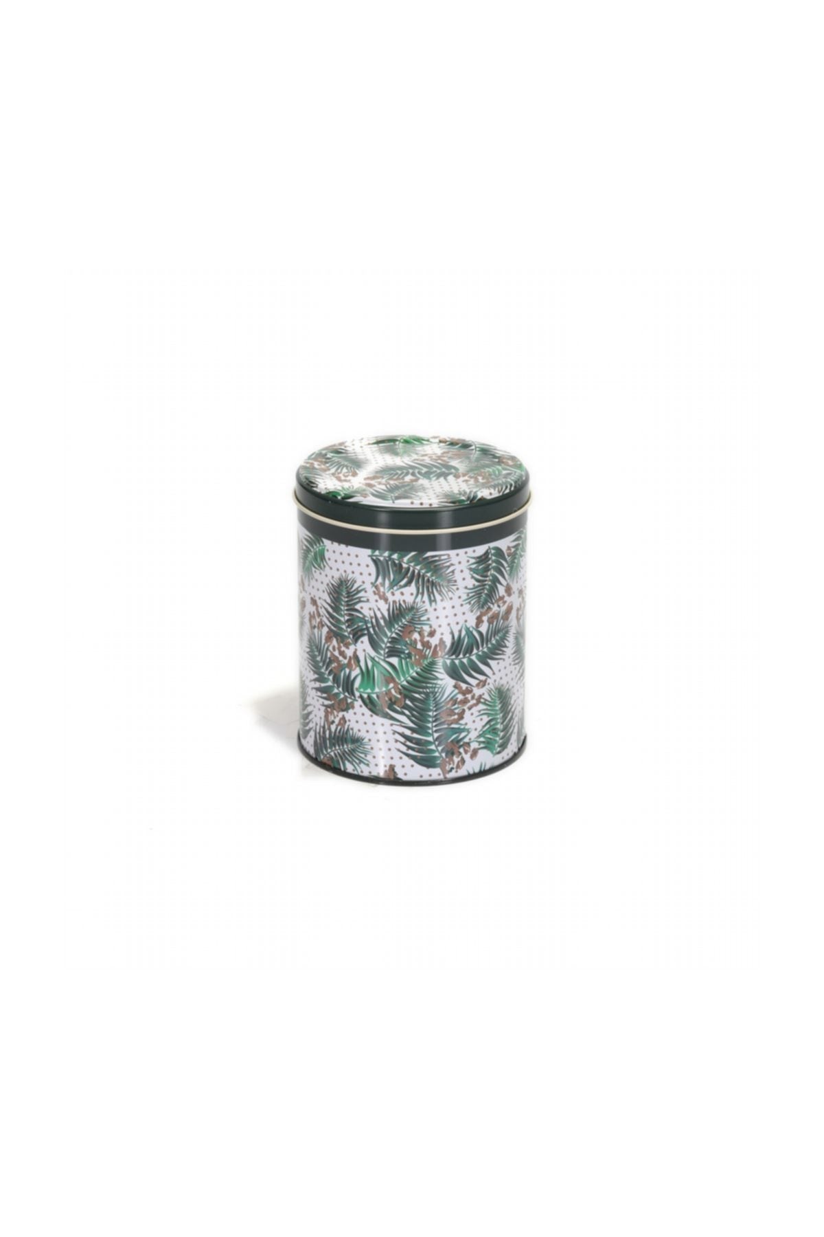 Evle Yuvarlak Kutu, Ø105x130 mm, 1 lt, SN_Vintage Flowers