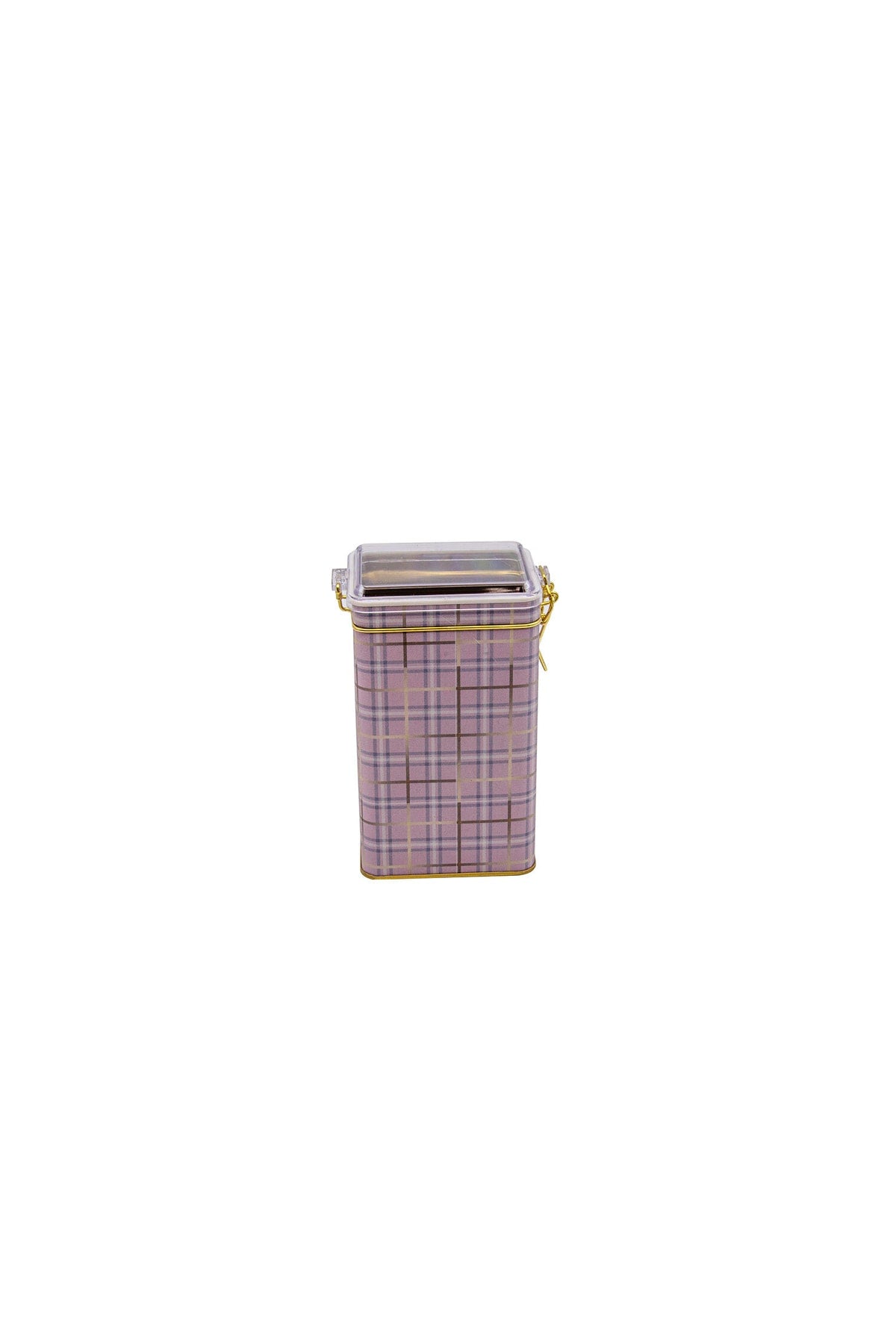 Evle Dikdörtgen Kutu, 75x100x170 mm, Şeffaf Kilitli Kapak, 1,1 lt, Botanica Yellow