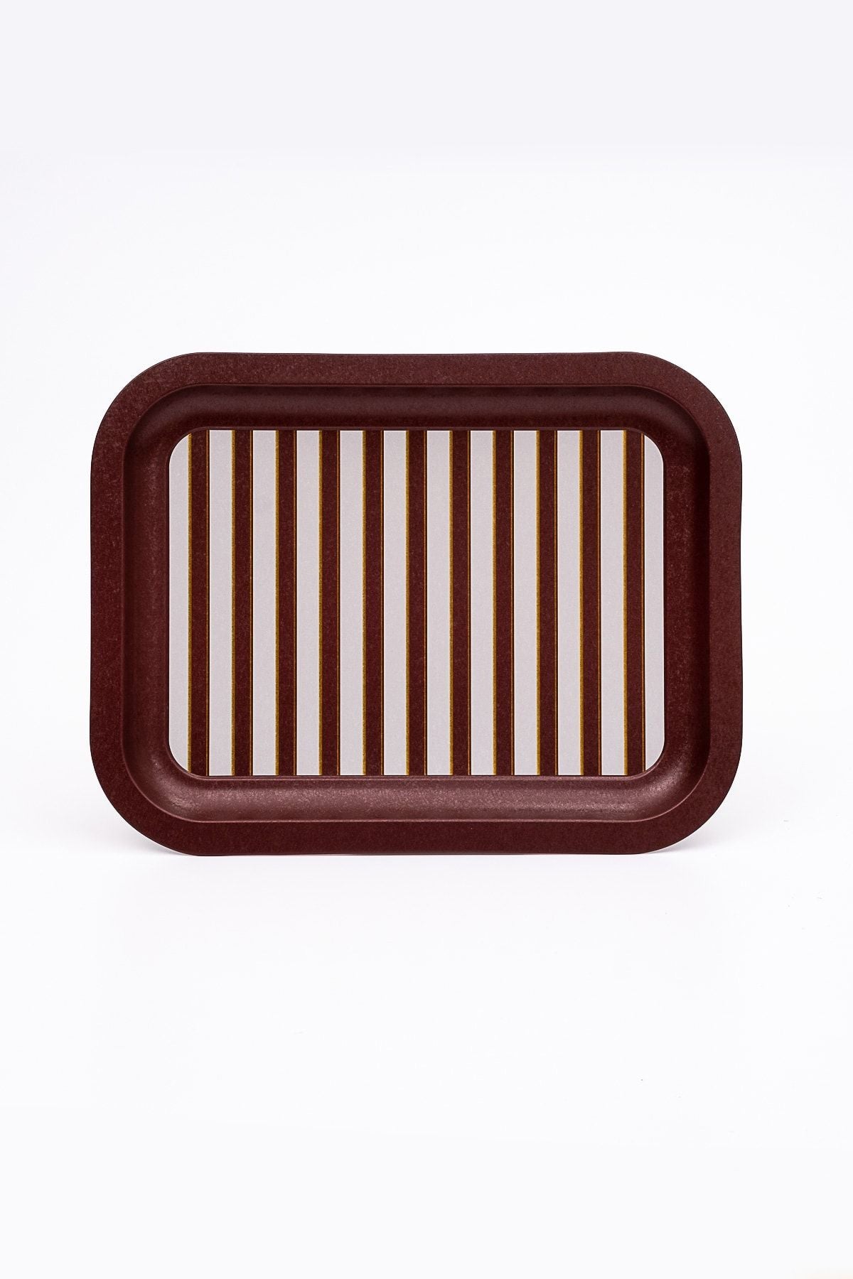 Circus Desenli Metal Tepsi - Çay Kahve Tepsisi - Sunum Tepsisi 23 Cm X 31 Cm Ee161-1f