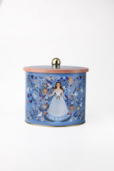 Tales Desenli Erzak Saklama Kabı - Metal Saklama Kabı 17,5 Cm X 15,5 Cm Er146-u9