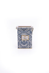 Er043-y2 Azulejos Tea Desenli Dikdörtgen Metal Saklama Kabı 8x10 Cm