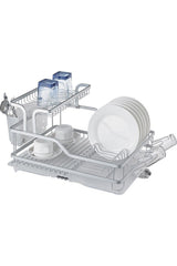 Primanova Bianka Bulaşıklık Alüminyum Paslanmaz Iki Katlı D-14657