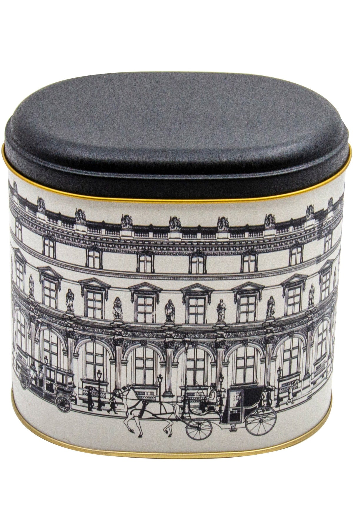 Evle Oval Küçük Kutu, 140x120x130 mm, 1,4 lt