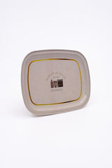 Ee171-7f Azura Coffee Desenli Oval Tepsi 24x31 Cm