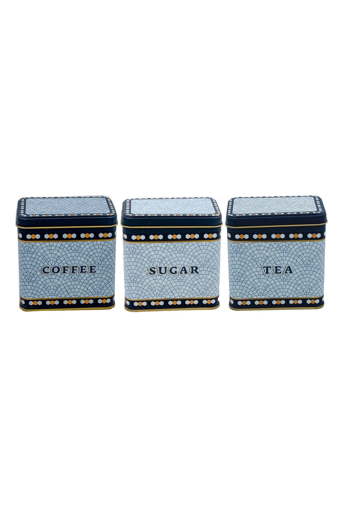 Erb36u1 Dikdörtgen Saklama Kabı 80x120 3 Lü Set, Mosaic