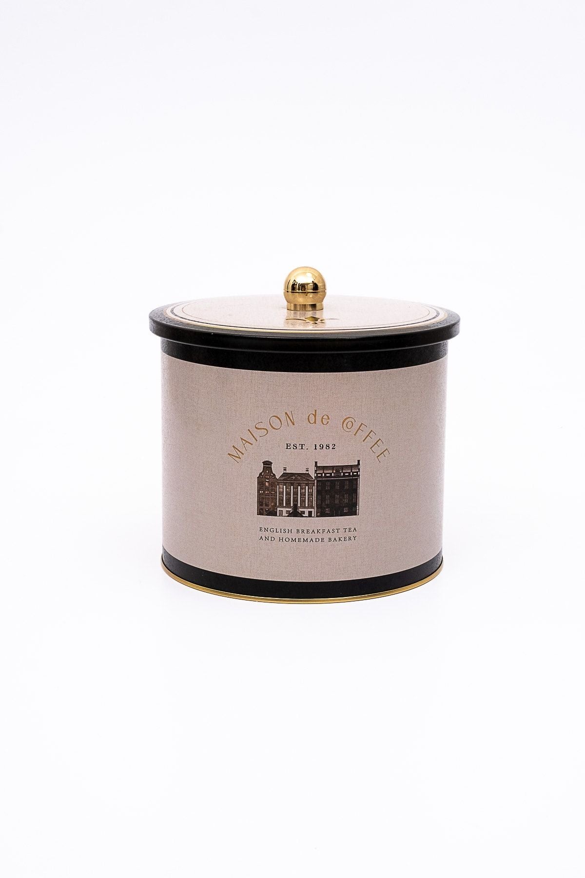 Azura Desenli Erzak Saklama Kabı - Metal Saklama Kabı 17,5 Cm X 15,5 Cm Er146-7f