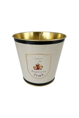 Metal Popcorn Kutusu - Patlamış Mısır Kovası 13.5 Cm, Azura Er149-3o
